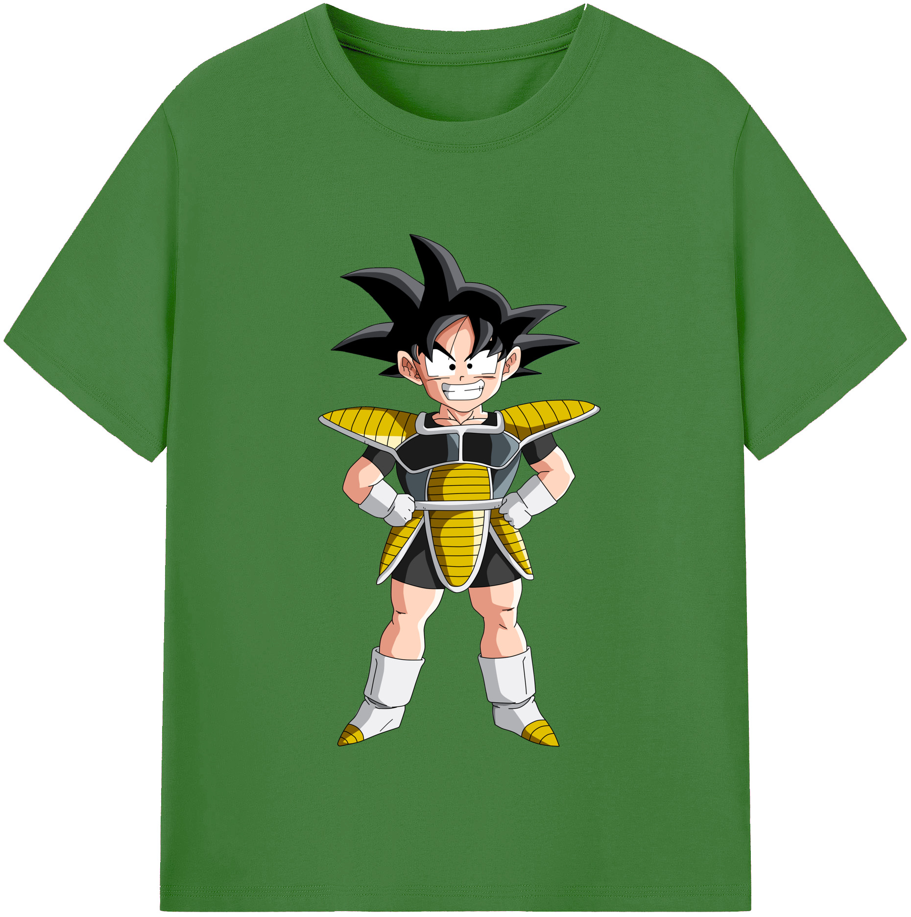 （画像用） ドラゴンボール 孫悟空（そん ごくう）Son Goku カカロット DRAGON BALL Kakarotto レディースカジュアルプリントTシャツ（綿100％）